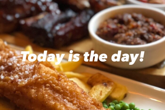 “Today is the day!”のお話