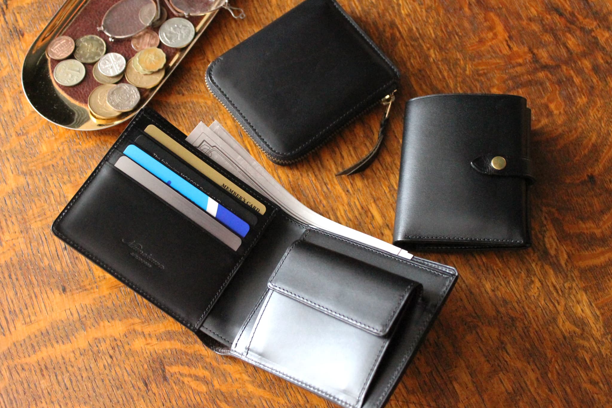 ミニ財布＆二つ折り財布3 種類の特徴を検証 | munekawa