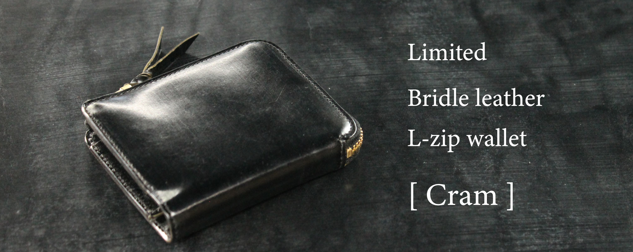 【Limited】L-Zip wallet “Cram” 3/3 11:00~販売開始のpcページ