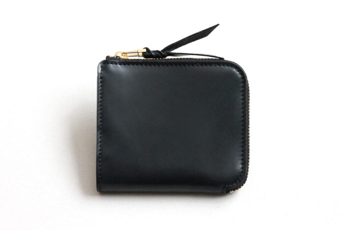 ホーウィンコードバンを使用したミニL字ファスナー財布